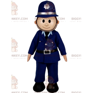 Politieagent in uniform BIGGYMONKEY™-mascottekostuum -