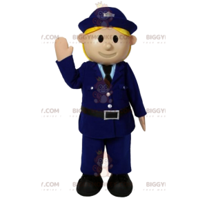 Costume de mascotte BIGGYMONKEY™ d'agente de police en uniforme