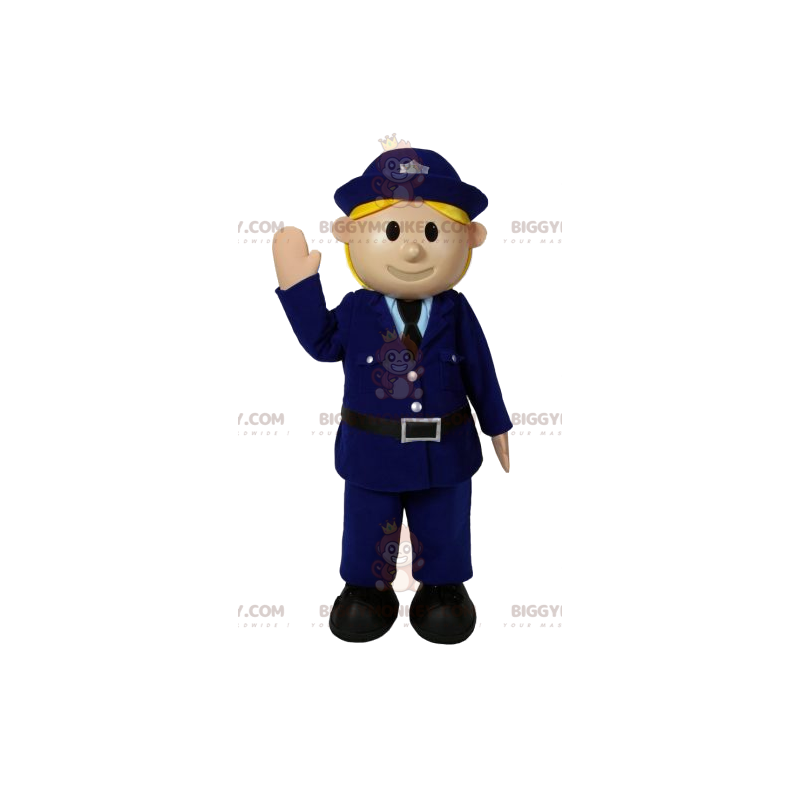 Costume de mascotte BIGGYMONKEY™ d'agente de police en uniforme