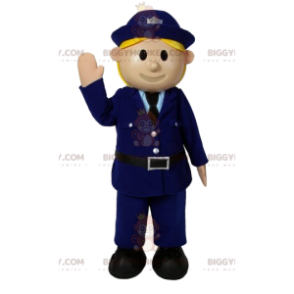 Costume de mascotte BIGGYMONKEY™ d'agente de police en uniforme