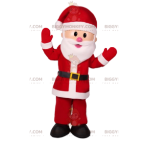 Super süßes Weihnachtsmann BIGGYMONKEY™ Maskottchenkostüm -