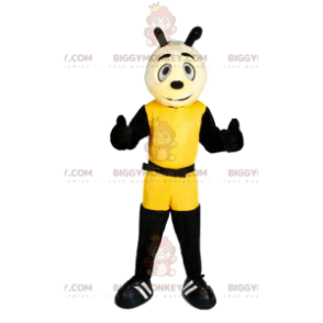 BIGGYMONKEY™ Small Dog Mascot Costume In Yellow Sportswear –