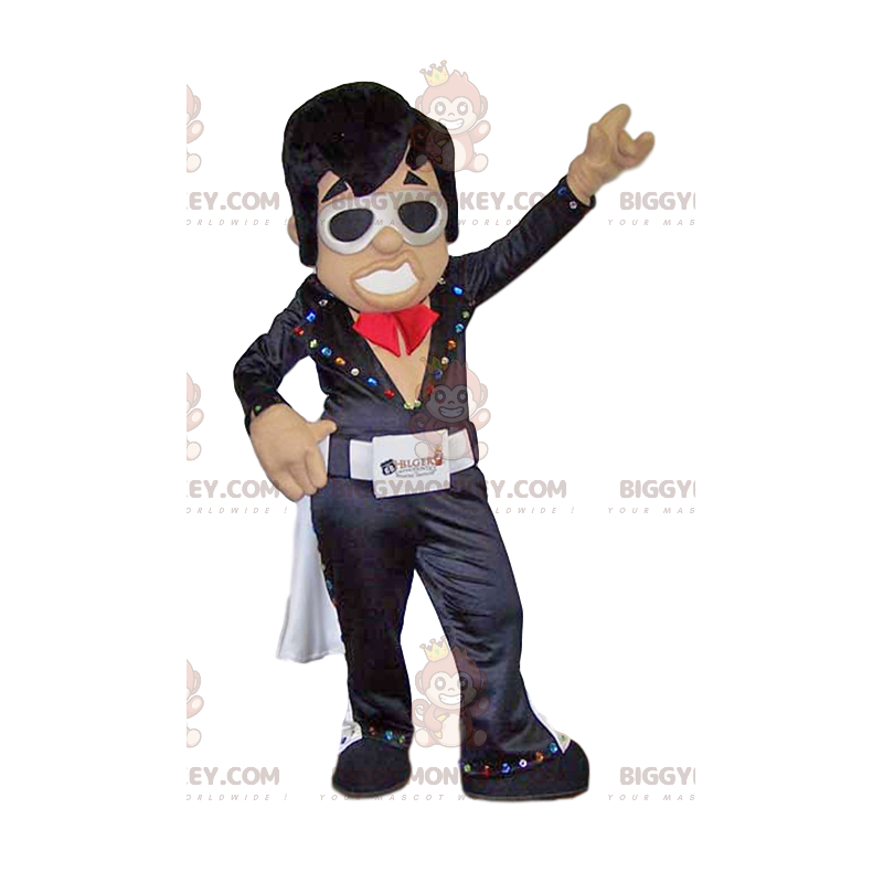 Costume de mascotte BIGGYMONKEY™ de danseur de Rock n' roll