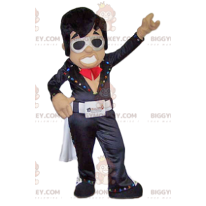 Super sjov rock n' roll danser BIGGYMONKEY™ maskot kostume -