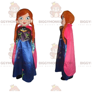 Frozen Elsa's Sister Anna BIGGYMONKEY™ Mascot Costume –