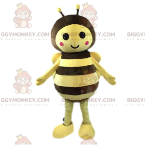 BIGGYMONKEY™ sød lille bi med antenne-maskotkostume -