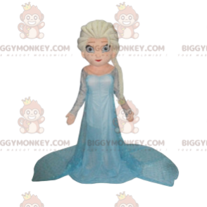 Costume de mascotte BIGGYMONKEY™ d'Elsa, la princesse de la