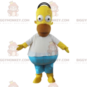 BIGGYMONKEY™ mascottekostuum van Homer, personage uit The