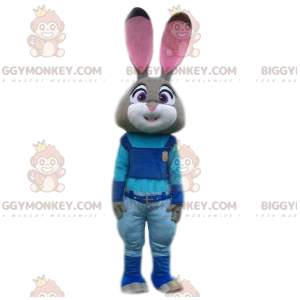 Disfraz de mascota BIGGYMONKEY™ del teniente Hopps, el conejo