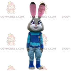 Traje de mascote BIGGYMONKEY™ do Tenente Hopps, o coelho em