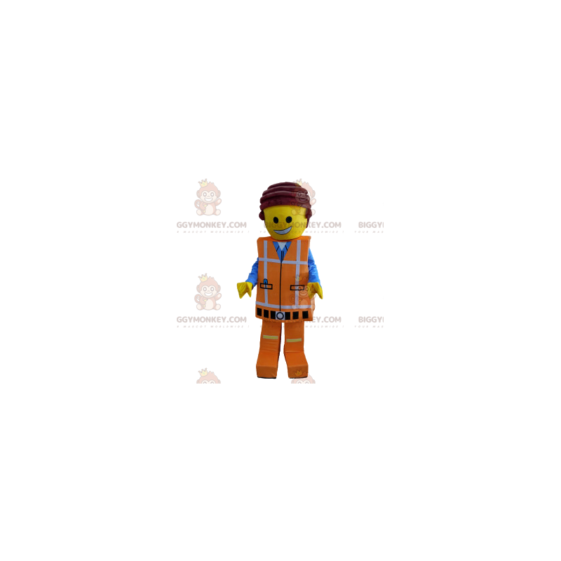 Playmobil BIGGYMONKEY™ Mascot Costume Orange Workwear –