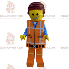 Playmobil BIGGYMONKEY™ Maskotkostume Orange Arbejdstøj -