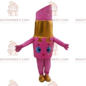 Costume da mascotte BIGGYMONKEY™ con rossetto rosa -