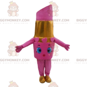 Disfraz de mascota BIGGYMONKEY™ con pintalabios rosa -