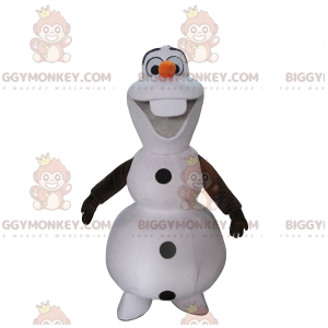 BIGGYMONKEY™ Maskottchenkostüm Olaf, gefrorener Schneemann -