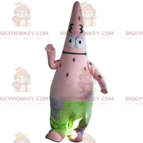 BIGGYMONKEY™ Patrick der rosa Seestern-Maskottchen-Kostüm von