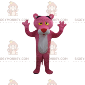BIGGYMONKEY™ Costume da mascotte pantera rosa. Costume da