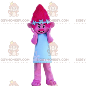 Costume mascotte Leprechaun BIGGYMONKEY™ rosa con grazioso