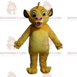 BIGGYMONKEY™ maskotkostume af Simba, Løvernes Konge-unge -
