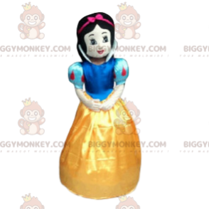 Costume de mascotte BIGGYMONKEY™ de Blanche Neige. Costume de