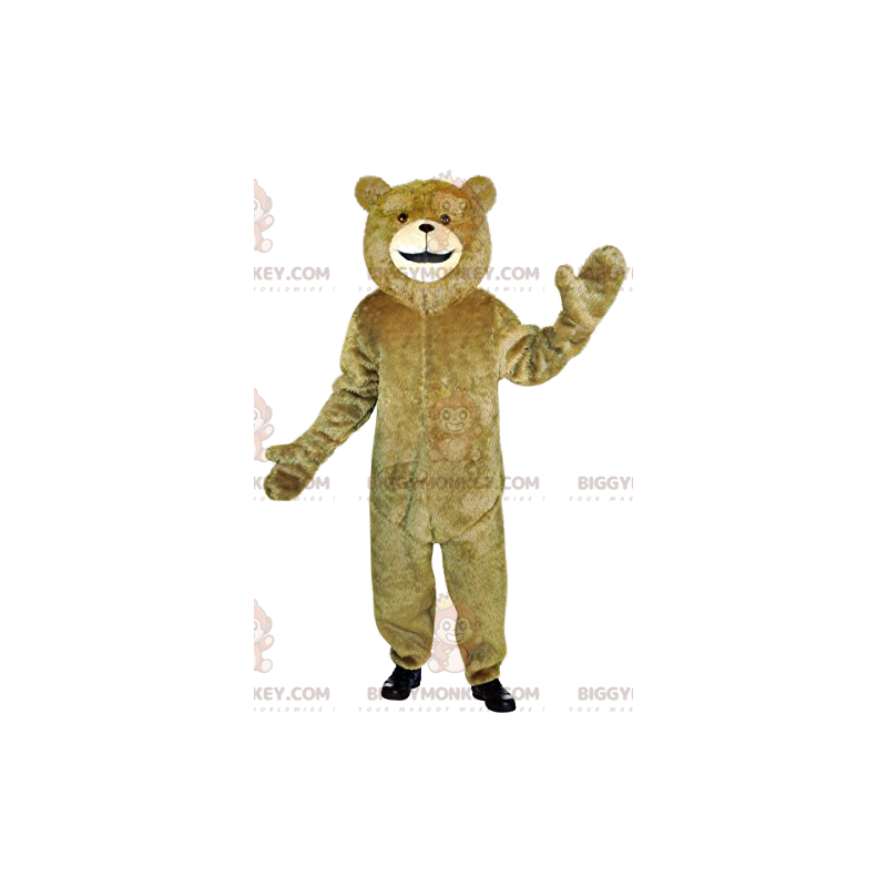 Costume de mascotte BIGGYMONKEY™ d'ours brun. Costume d'ours