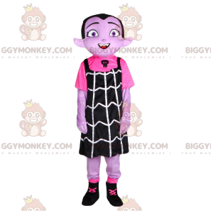 Disfraz de mascota Little Vampire Girl BIGGYMONKEY™ con vestido