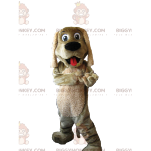 Disfraz de mascota Super Happy Tan Dachshund BIGGYMONKEY™.