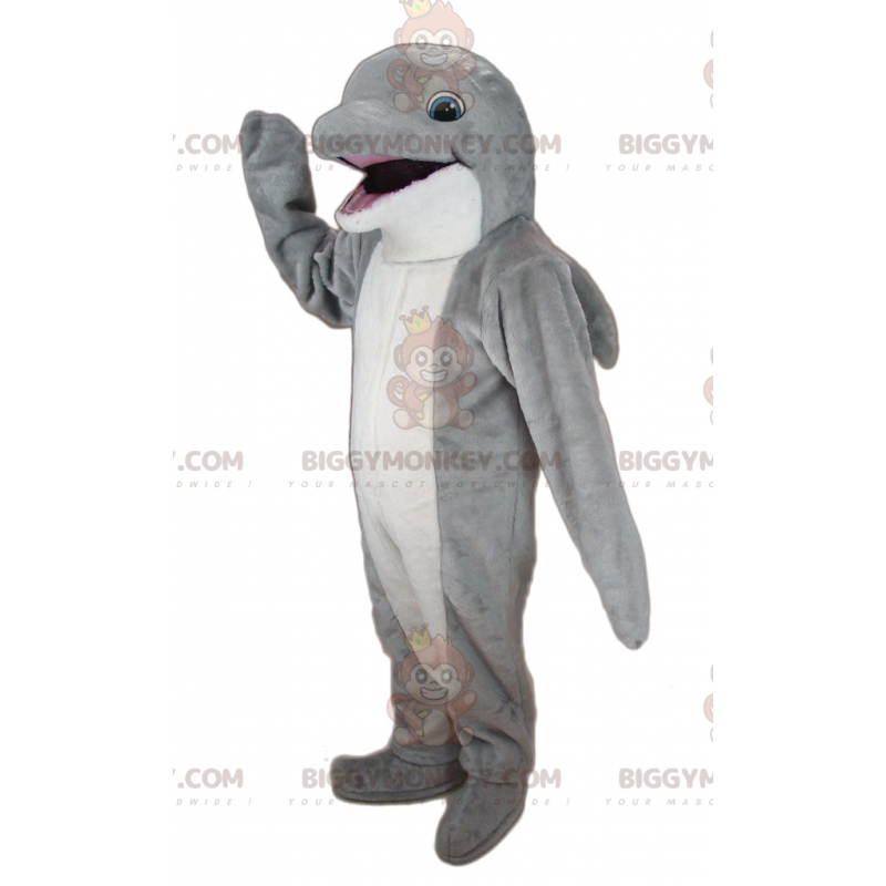 Gigantische grijze en witte dolfijn BIGGYMONKEY™