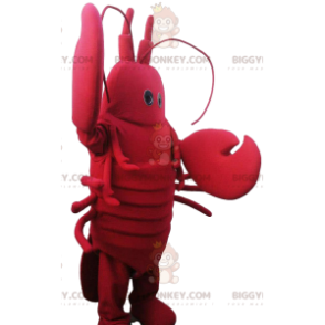 Lobster BIGGYMONKEY™ mascot costume with cute claws. lobster