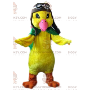 Disfraz de mascota Big Yellow Chick BIGGYMONKEY™ con traje de