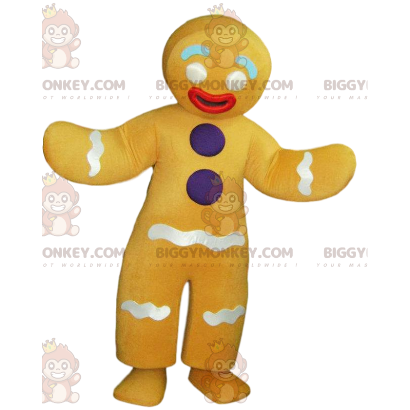 Too Cute Gingerbread Man BIGGYMONKEY™ mascottekostuum -