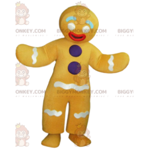 For sød Gingerbread Man BIGGYMONKEY™ maskotkostume -