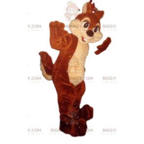 BIGGYMONKEY™ costume mascotte di Tic, lo scoiattolo in Tic &