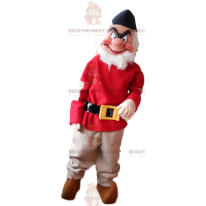 Costume de mascotte BIGGYMONKEY™ du Nain Grincheux de Blanche