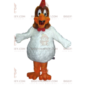 Costume de mascotte BIGGYMONKEY™ de Charlie Le Coq, personnage