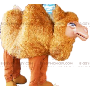 Röd kamel BIGGYMONKEY™ maskotdräkt. kamel kostym - BiggyMonkey