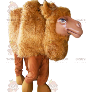 Red Camel BIGGYMONKEY™ Mascot Costume. camel costume -