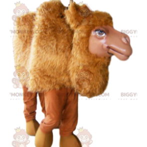 Red Camel BIGGYMONKEY™ Mascot Costume. camel costume –