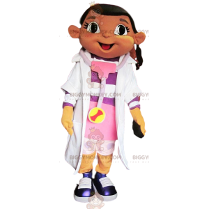 Kostým maskota BIGGYMONKEY™ Little Girl Nurse – Biggymonkey.com