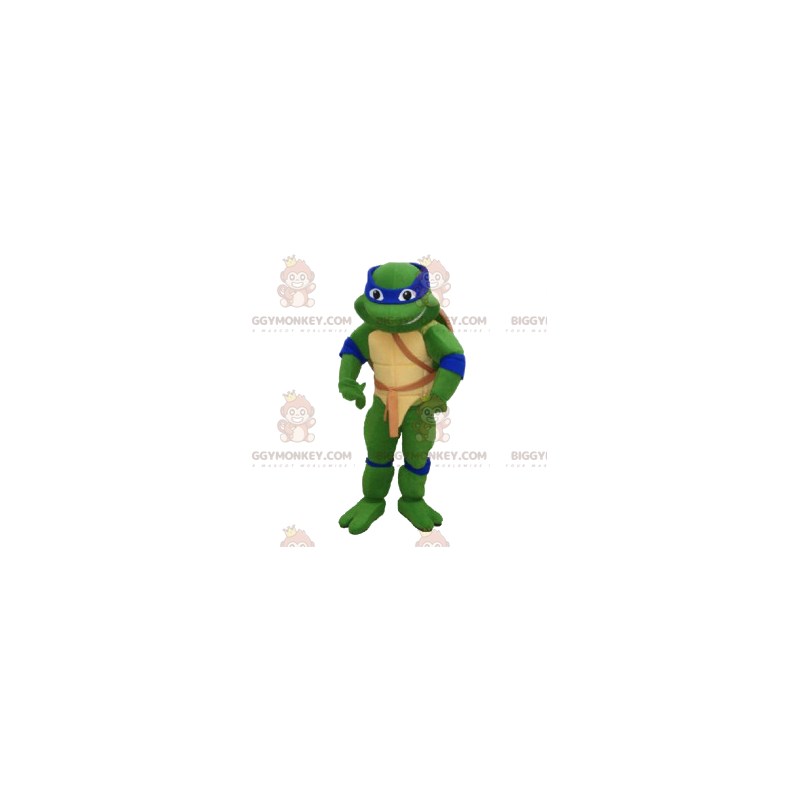 Costume de mascotte BIGGYMONKEY™ de Leonardo, la Tortue Ninja