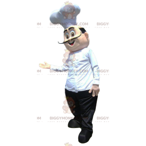 Costume de mascotte BIGGYMONKEY™ de chef cuisinier avec de