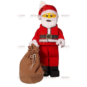 Santa BIGGYMONKEY™ playmobil maskot kostume. Nissedragt -