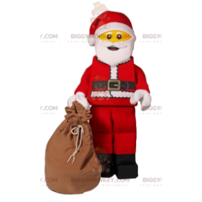 Disfraz de Papá Noel BIGGYMONKEY™ mascota de playmobil. traje