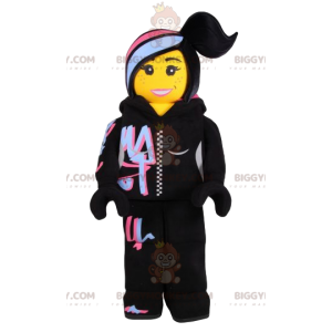 Traje de mascote BIGGYMONKEY™ playmobil de rapper em roupas