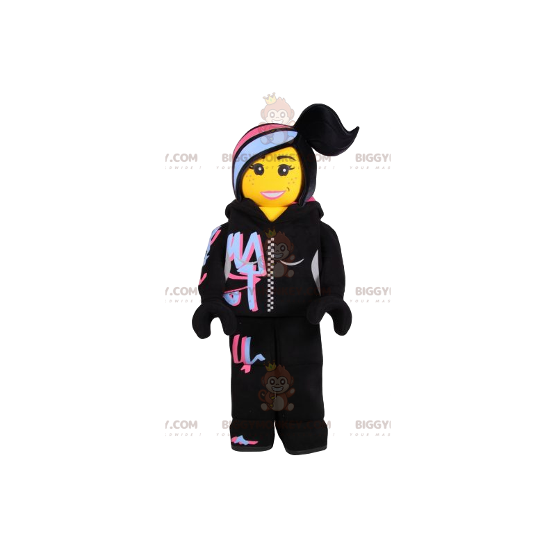 Traje de mascote BIGGYMONKEY™ playmobil de rapper em roupas