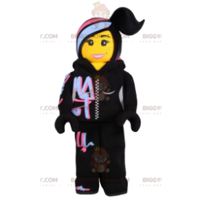 BIGGYMONKEY™ traje de mascota de playmobil de rapero en ropa