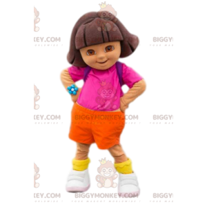 Dora the Explorer BIGGYMONKEY™ maskottiasu. Dora-asu -