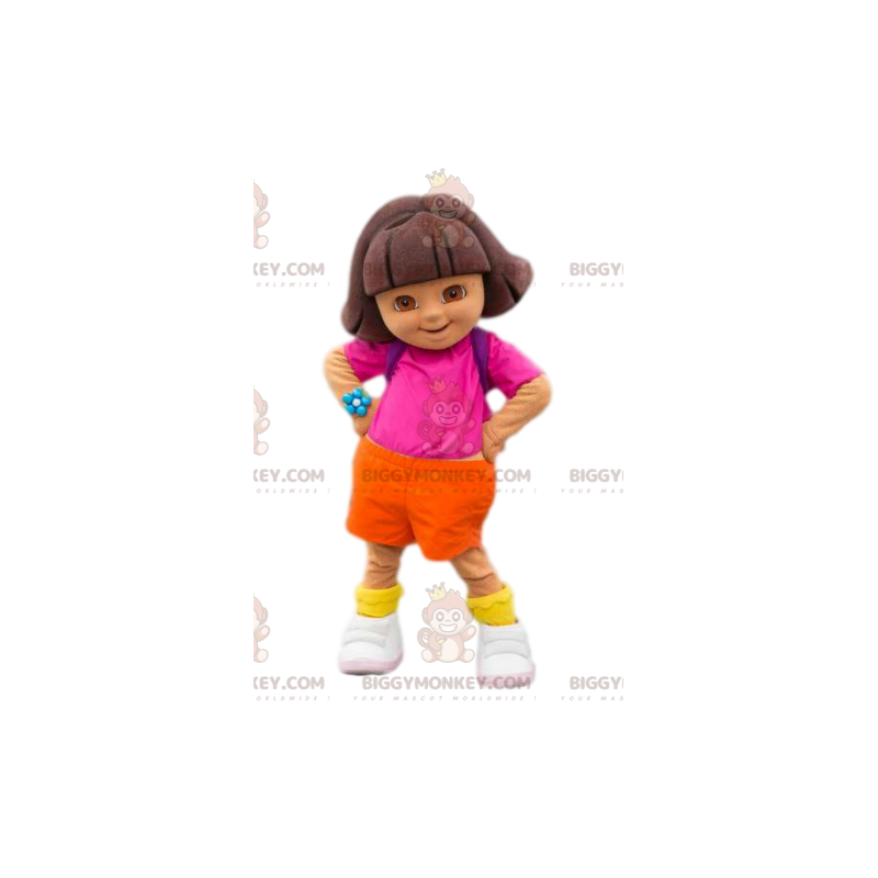 Dora the Explorer BIGGYMONKEY™ Maskottchenkostüm. Dora-Kostüm -
