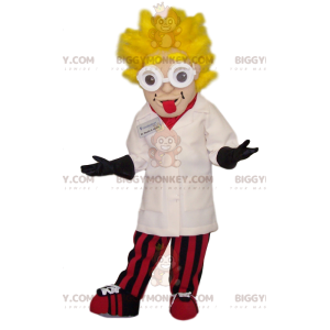 BIGGYMONKEY™ mascottekostuum van Dr. Emmett Brown, personage