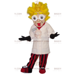 BIGGYMONKEY™ costume mascotte del Dr. Emmett Brown, personaggio